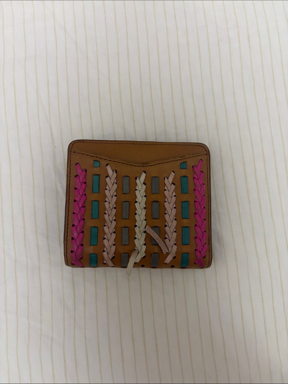 Fossil Multi-Color Woven Accent Women’s Wallet